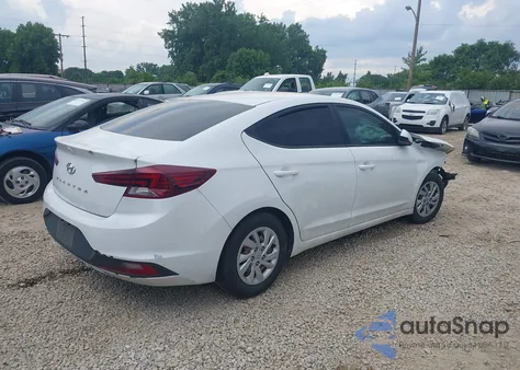 2019 Hyundai Elantra Se from USA, damaged, VIN 5NPD74LF7KH407131